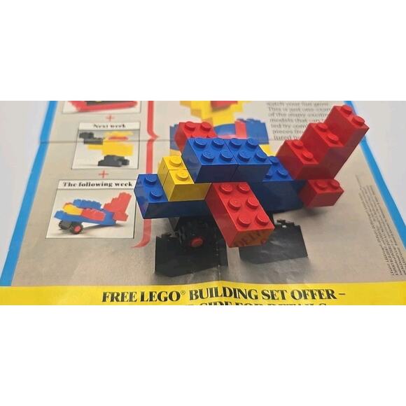 Lego 1986 McDonald’s Happy Meal 3 Sets with Instructions + extra pieces SH4 - Picture 4 of 16